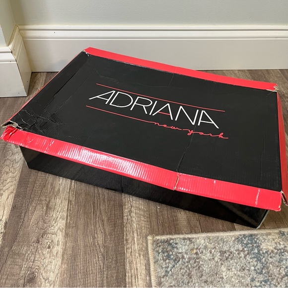 Brand new Adriana New York Navy Blue High Shaft Rainboots w/Org Box - Picture 9 of 9